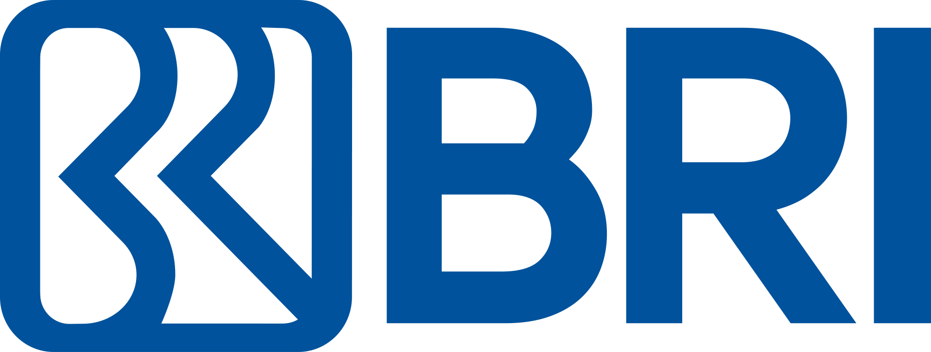 Bank Rakyat Indonesia (BRI) का लोगो.