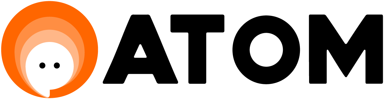 Logotipo de Atomchat.