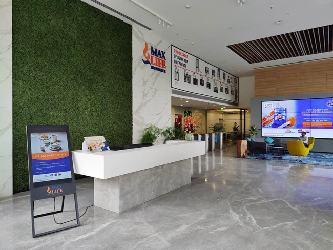 Hall de Max Life Insurance Company Ltd.