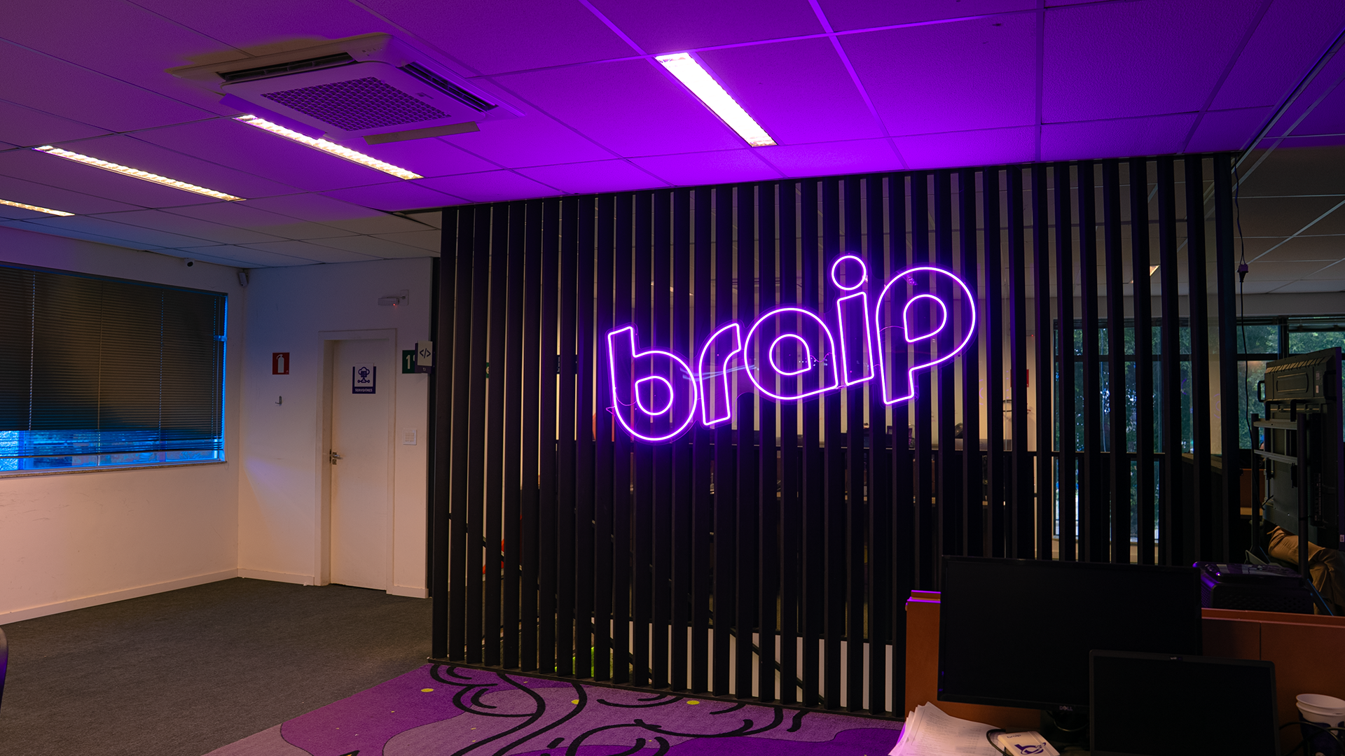 An image of the interior of the Braip office.