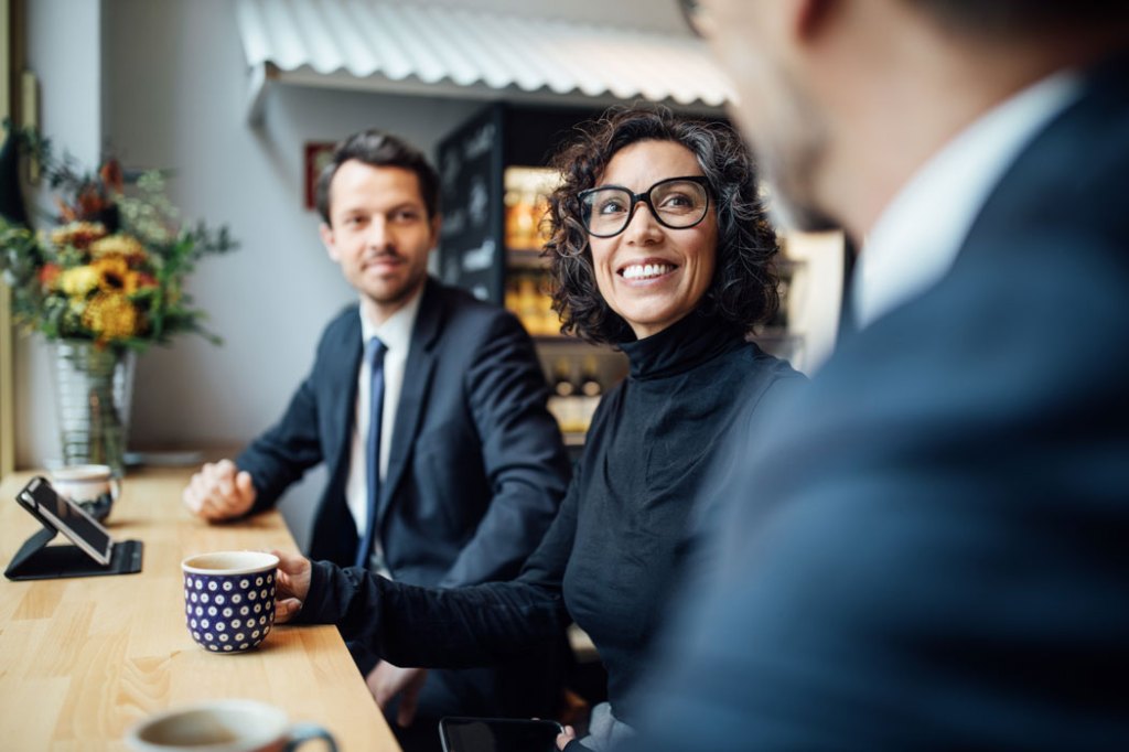 Group of people in a meeting