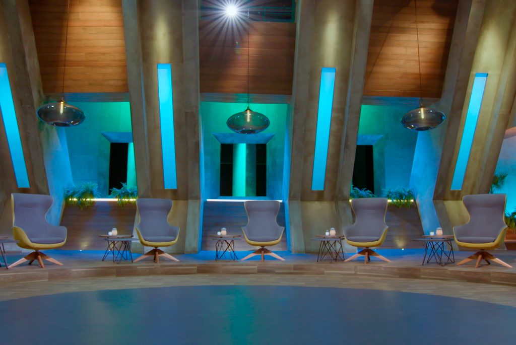 The set of the hit TV show.