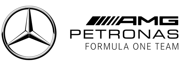 The Mercedes F1 Team logo.