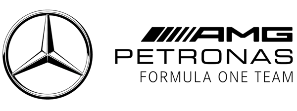 The Mercedes F1 Team logo.