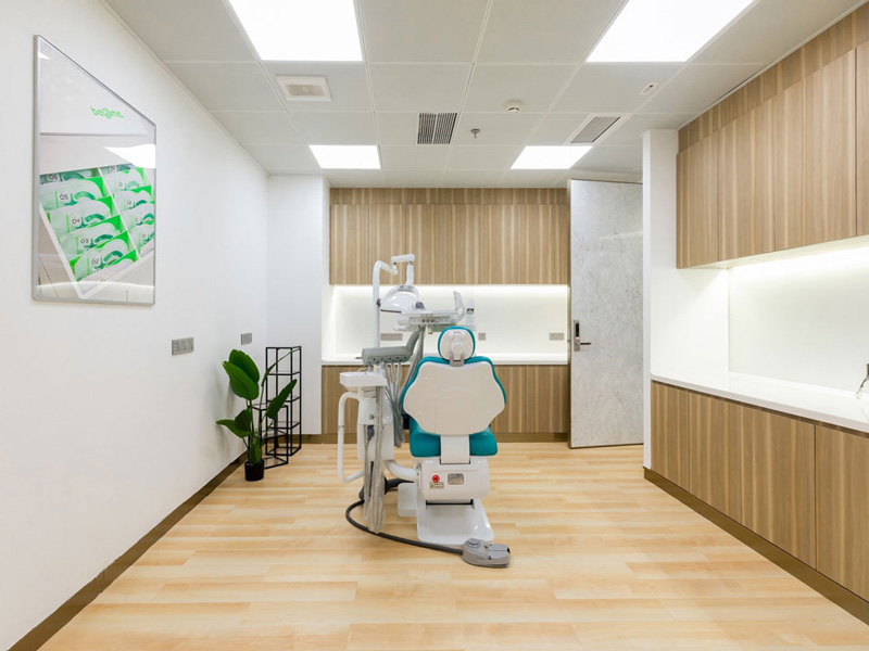 Diseño interno para la clínica dental Be@me