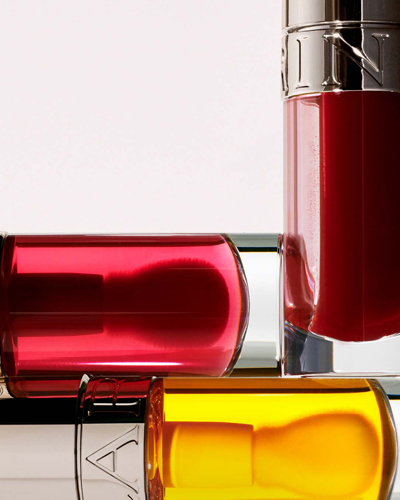 A selection of lipsticks from Clarins.