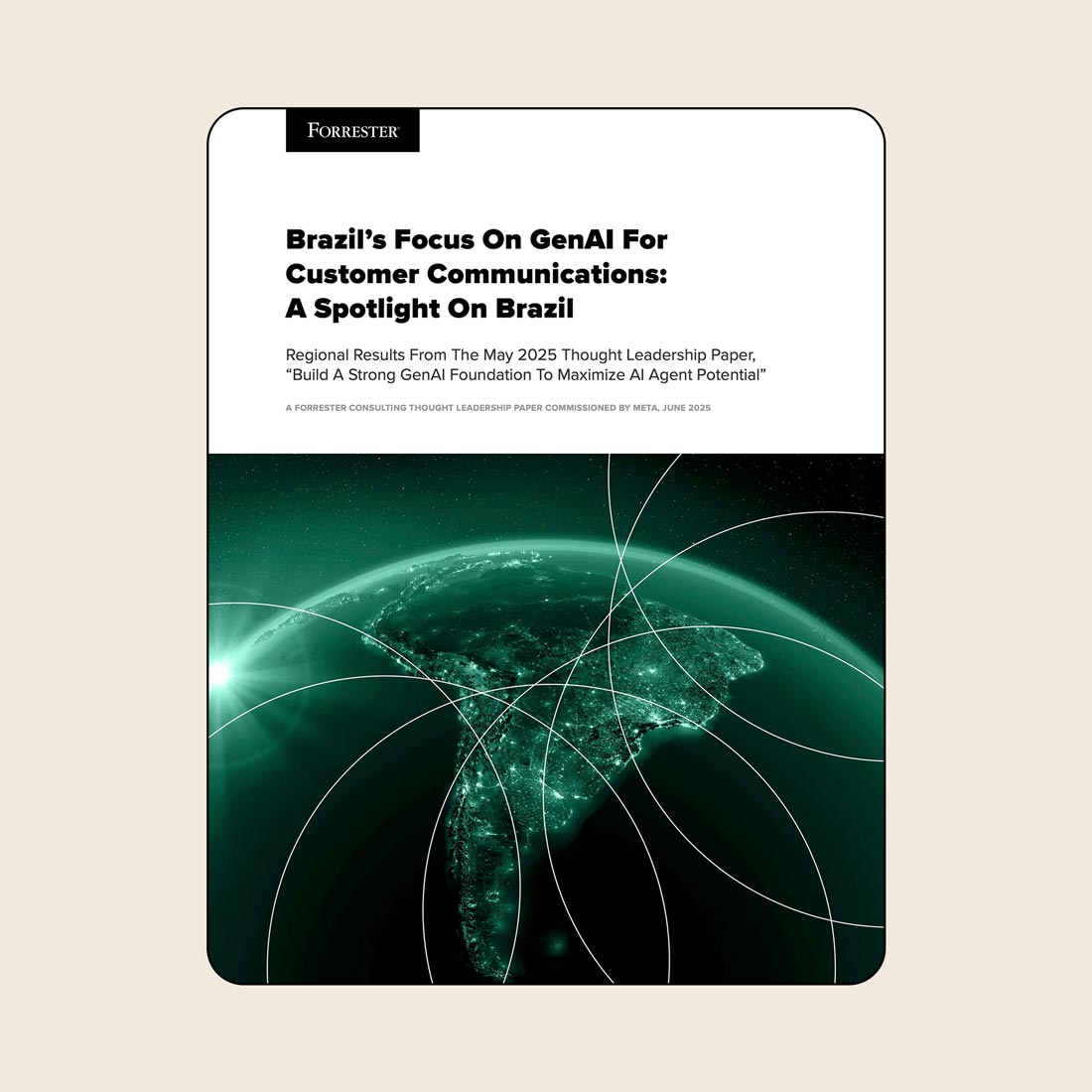 Brazil's focus on GenAI headline cover