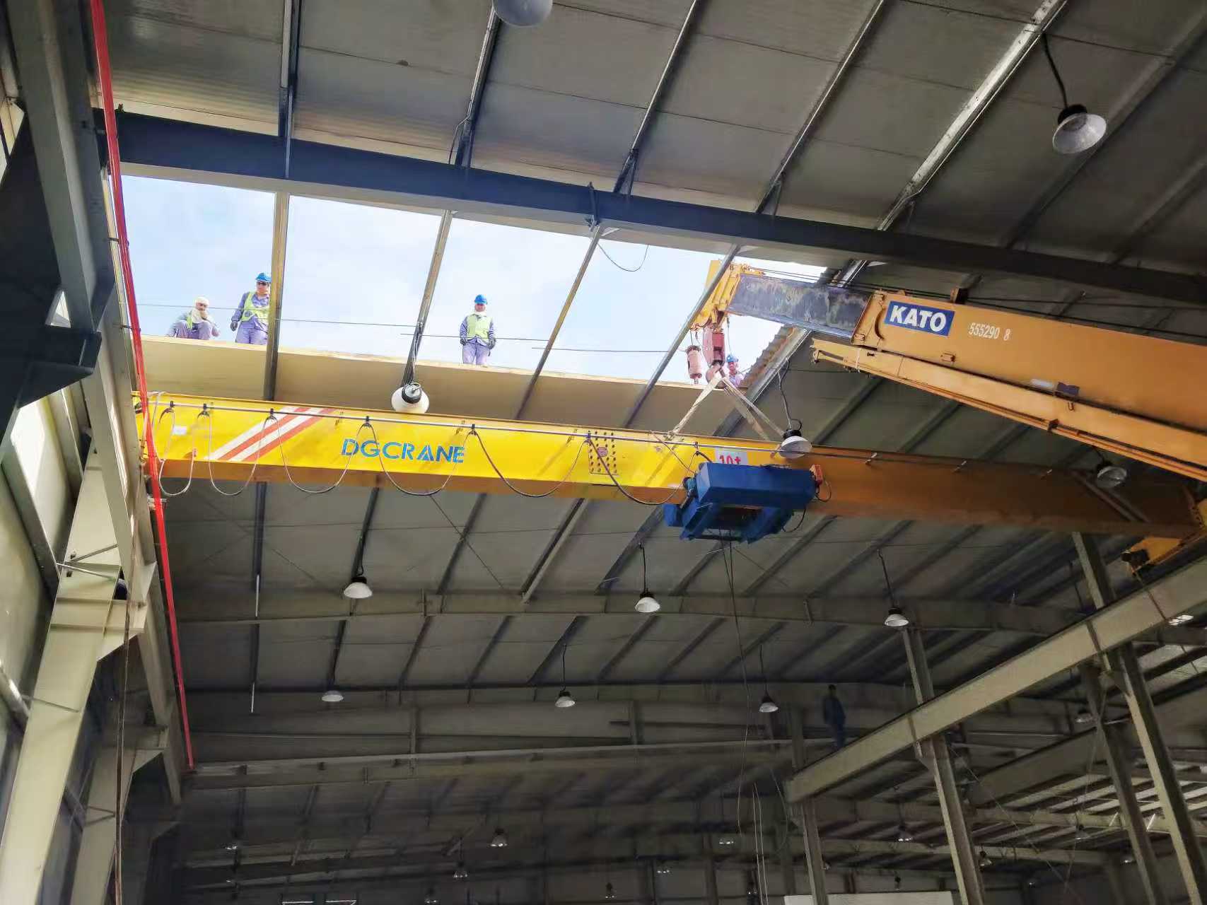 A large crane.