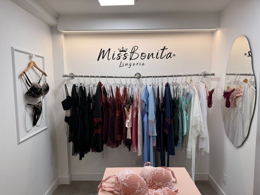 Línea de productos de Miss Bonita Lingerie en la tienda
