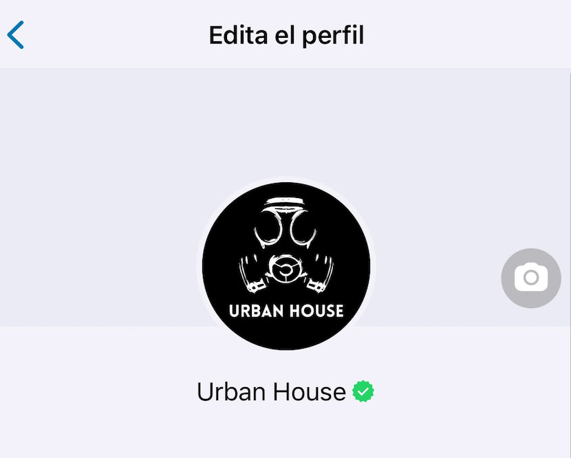 UrbanHouse's WhatsApp Business profile with Meta Verified badge