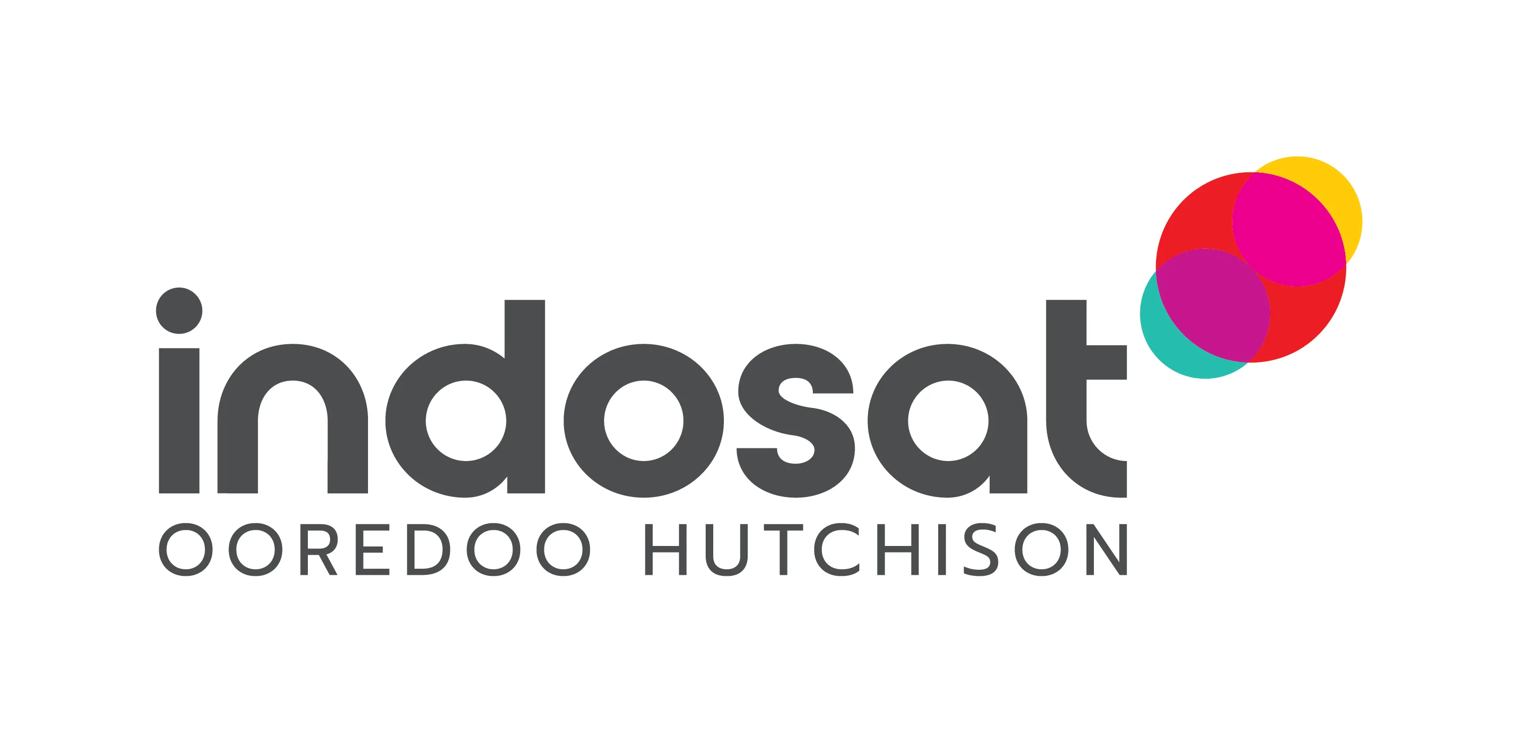 Indosat Ooredoo Hutchison का लोगो.