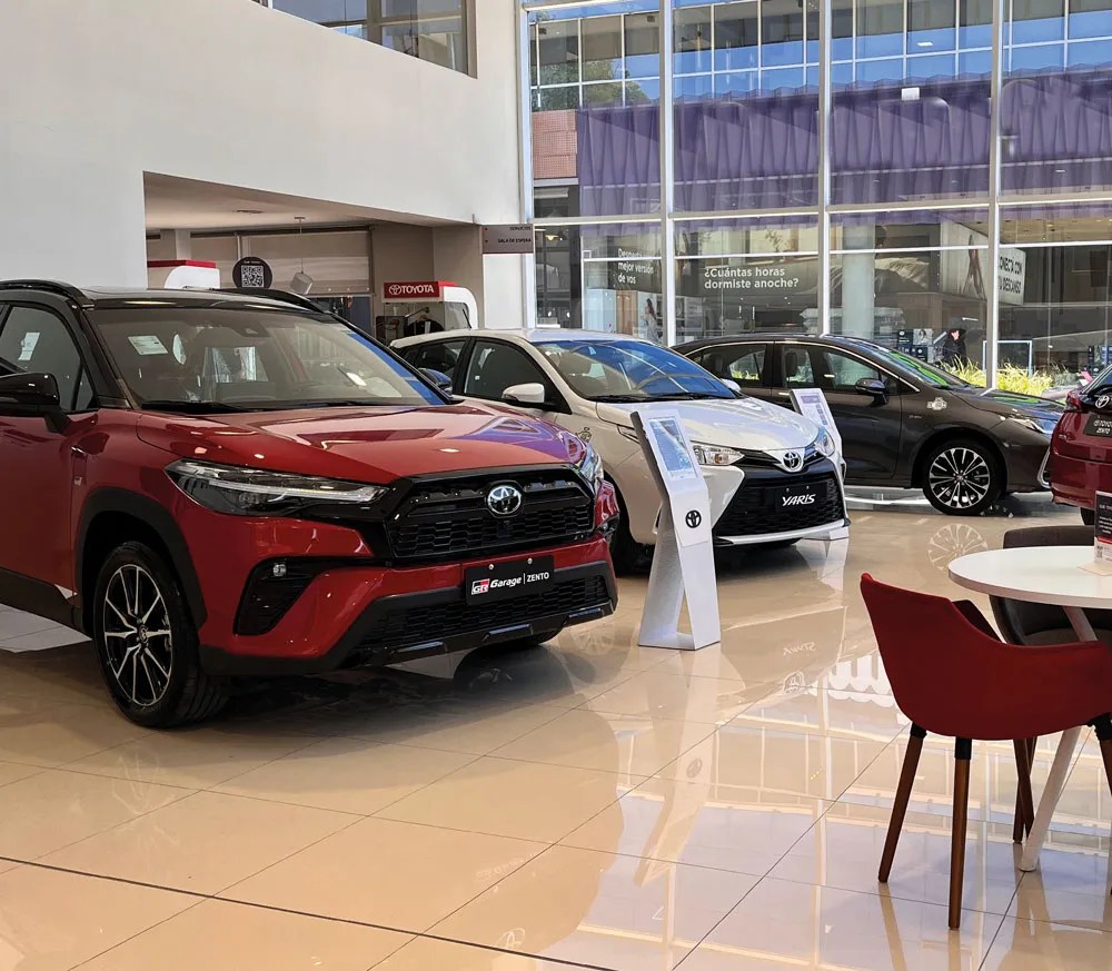 Inside the Toyota Zento store