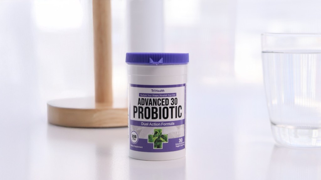 Advanced 30 Probiotics की बोतल