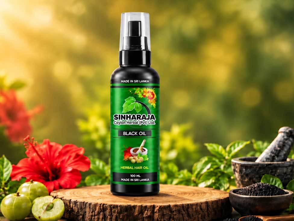 A bottle of the product featured with flowers