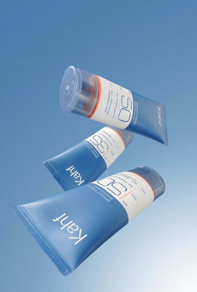 Multiple Kahf skincare products