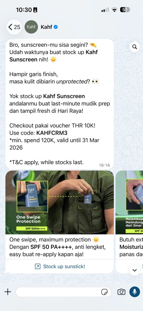 Kahf phone screen