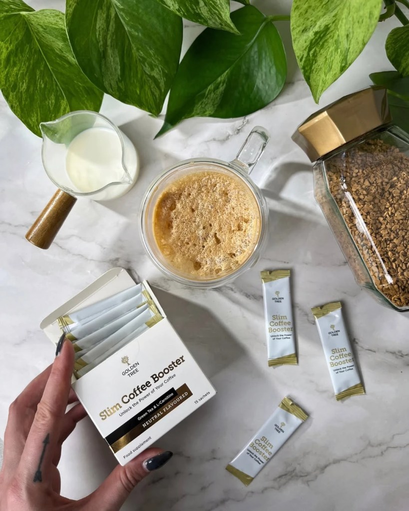 The Slim Coffee Booster product from Golden Tree.