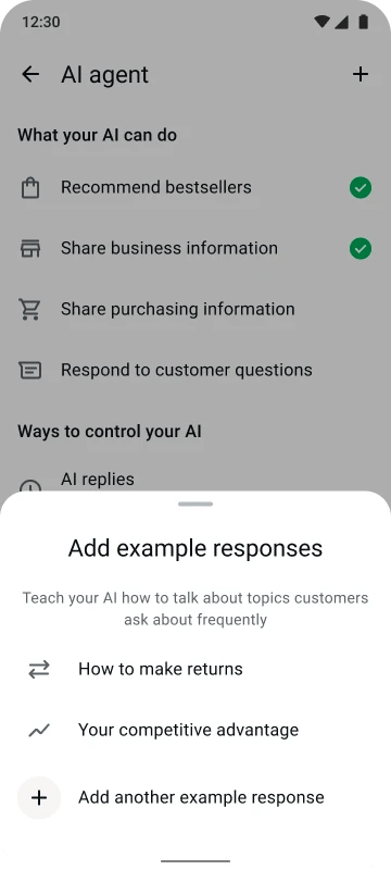 Set up your Meta Business Agent for the peak season.